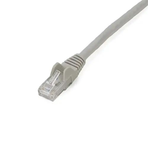 Cable de 2m Gris de Red Gigabit Cat6 Ethernet RJ45 sin Enganche - Snagless - Imagen 3