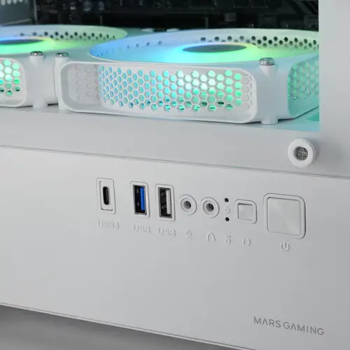 MCVECTORW carcasa de ordenador Mini Tower Blanco - Imagen 5