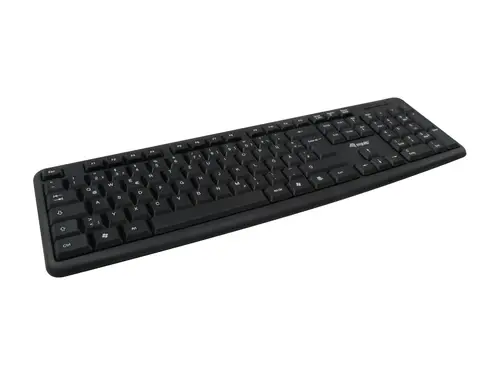 245201 teclado Ratón incluido Oficina USB QWERTY Español Negro - Imagen 8