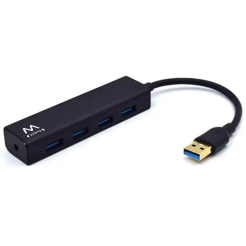 EW1136 hub de interfaz USB 3.2 Gen 1 (3.1 Gen 1) Type-A 480 Mbit/s Negro - Imagen 1