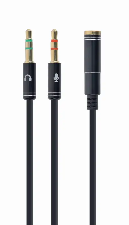 Adapter audio stereo 3.5mm mini Jack/4PIN/ cable de audio 0,2 m 3..