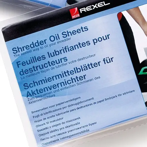 Láminas lubricantes para destructora (20) - Imagen 7