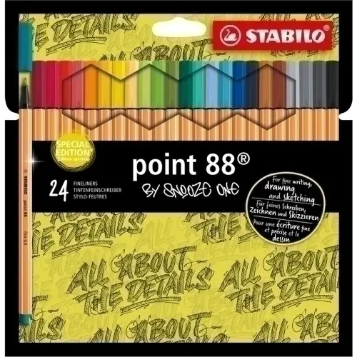 ROTUL.STABILO POINT 88 ESTUCHE 24 - Pack de 6 unidades