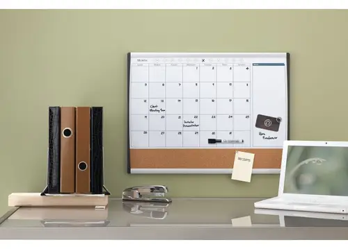 Combo organizador mensual + tablero corcho (585 x 430 mm) - Imagen 2