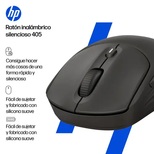 Ratón inalámbrico negro 405 silencioso - Imagen 5