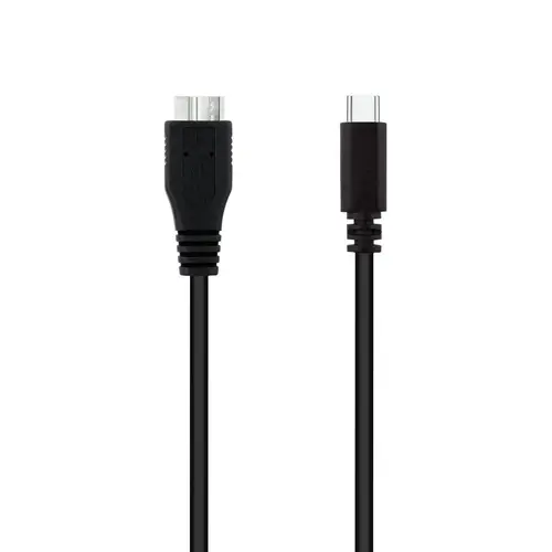 10.01.1201-BK cable USB USB 3.2 Gen 1 (3.1 Gen 1) 1 m USB C Micro-USB B Negro - Imagen 2