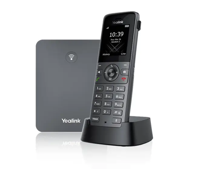 W73P teléfono IP Gris TFT