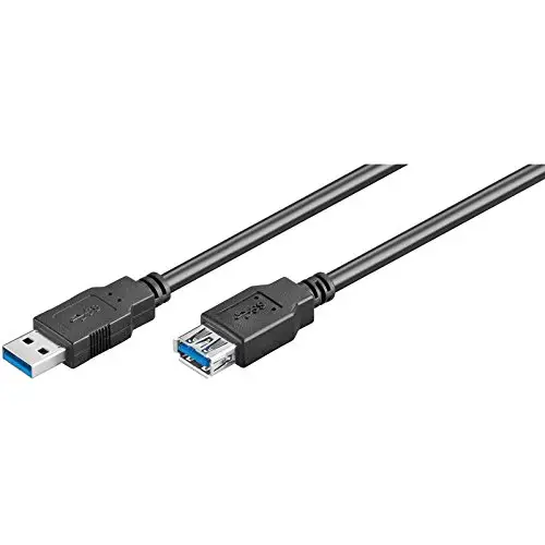 EC1009 cable USB USB 3.2 Gen 1 (3.1 Gen 1) 3 m USB A Negro