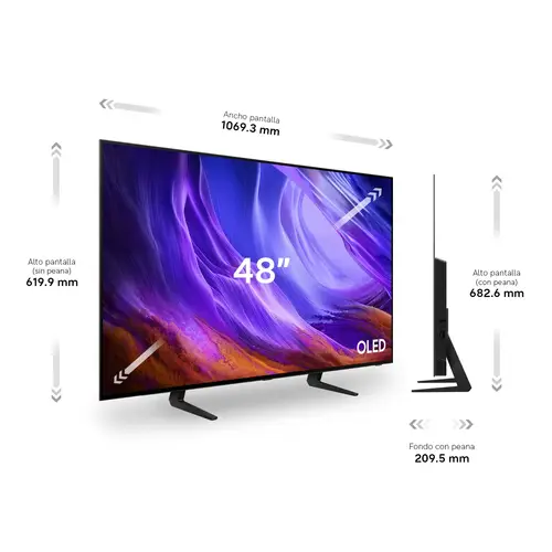 TV 48" OLED S83H 4K Vision AI Smart TV (2026) - Imagen 9
