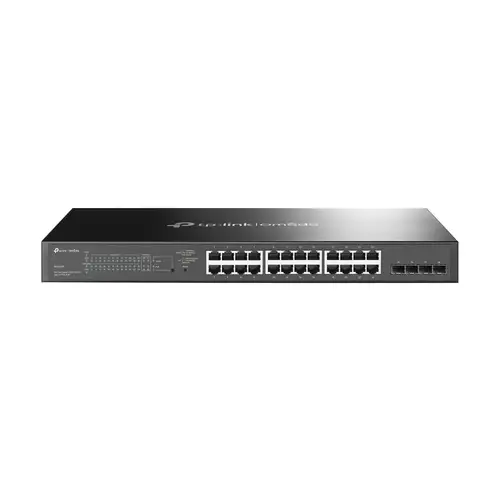 Omada TL-SG2428P Gestionado L2/L2+ Gigabit Ethernet (10/100/1000) Energía sobre Ethernet (PoE) 1U Negro - Imagen 1