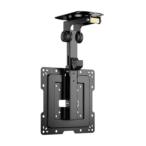Soporte de Techo Giratorio, Plegable para Monitor/TV 20Kg de 19-43, Negro - Imagen 2