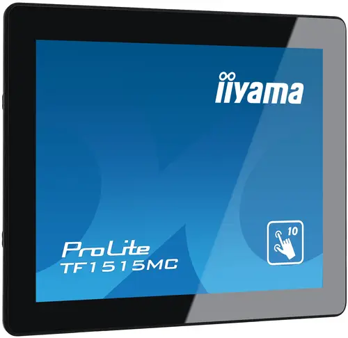 TF1515MC-B2 pantalla de señalización 38,1 cm (15") LED 350 cd / m² XGA Negro Pantalla táctil - Imagen 9
