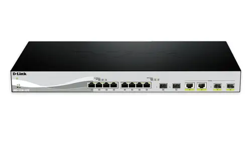 DXS-1210-12SC/E switch Gestionado L2 10G Ethernet (100/1000/10000) 1U Negro, Plata - Imagen 3