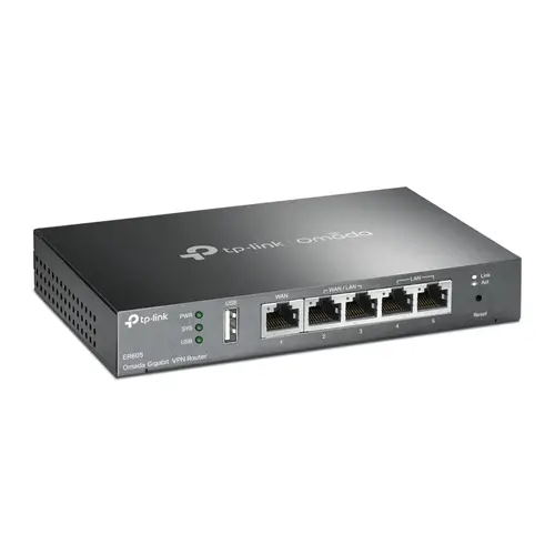 Omada ER605 router Gigabit Ethernet Negro - Imagen 3