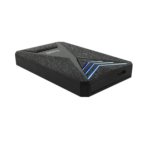 TQE-2550BL caja para disco duro externo Carcasa de disco duro/SSD Negro 2.5" - Imagen 2