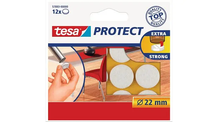 57893-00001-01 deslizador de fieltro para muebles 12 pieza(s) Alr..