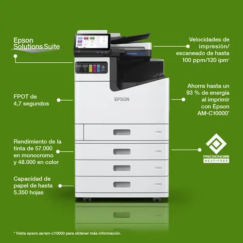 Impresora multifunción WorkForce Enterprise AM-C10000 A3 color, 100 ppm - Imagen 1