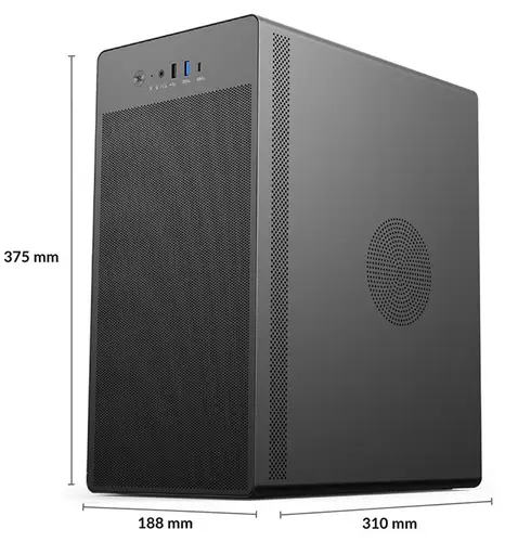 CAJA MATX M100 USB-C 3.2 GEN1 FULL METAL MESH S/FTE - Imagen 10