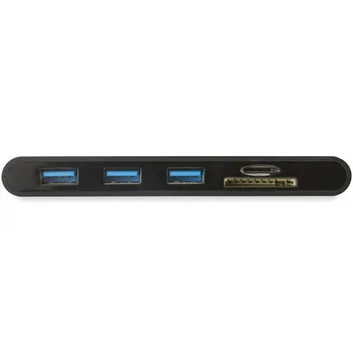 Docking Station USB-C con HDMI y VGA - para Mac y Windows -3x USB 3.0 - SD / micro SD - PD 3.0 - Adaptador USB C a USB 3.0 - Imagen 4