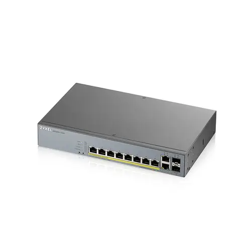 GS1350-12HP-EU0101F switch Gestionado L2 Gigabit Ethernet (10/100/1000) Energía sobre Ethernet (PoE) Gris - Imagen 3
