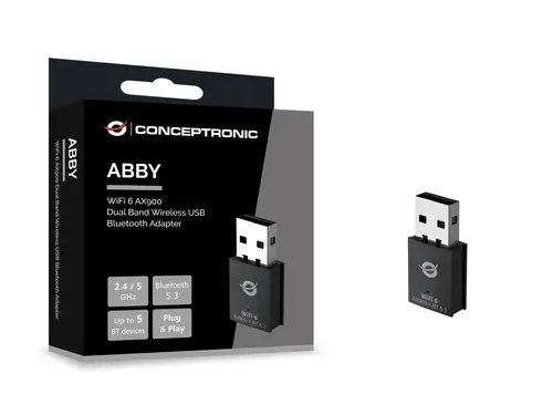 ABBY26B adaptador y tarjeta de red WLAN / Bluetooth 900 Mbit/s - Imagen 6