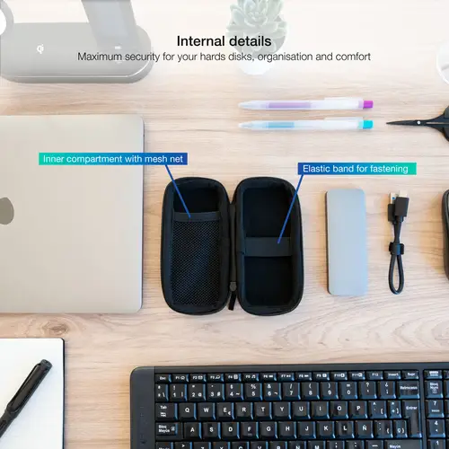 Estuche Protector para Caja Externa M2, Negro - Imagen 4
