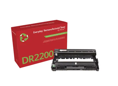 Unidad de imagen Everyday Mono remanufacturada de es compatible con Brother DR2200, Capacidad estándar - Imagen 1