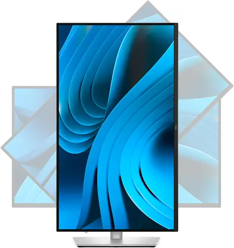 Pro Plus P2725DE pantalla para PC 68,6 cm (27") 2560 x 1440 Pixeles Quad HD LCD Negro, Plata - Imagen 9