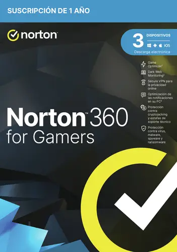 360 for Gamers Seguridad de antivirus Base Español 1 licencia(s) 1 año(s) - Imagen 1