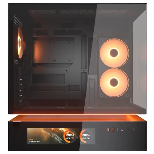 CGR-2DA4B-V Midi Tower Negro - Imagen 3