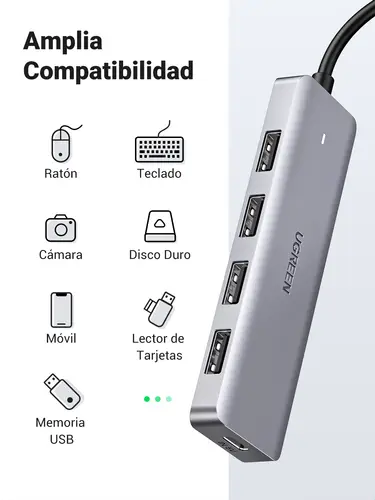 70336 hub de interfaz USB 3.2 Gen 1 (3.1 Gen 1) Type-C 5000 Mbit/s - Imagen 17