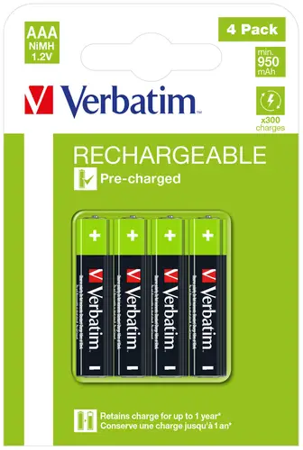 49514 pila doméstica Batería recargable AAA Níquel-metal hidruro (NiMH) - Imagen 1