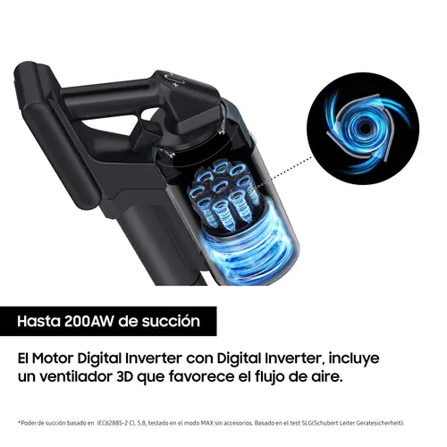 Aspiradora Escoba sin Cable Jet 75B Pro Digital Inverter VS20B75ADR5/WA - Imagen 3