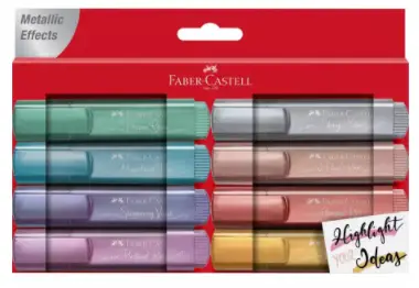 TL 46 marcador 8 pieza(s) Punta de cincel Azul, Marrón, Gris, Rosa, Turquesa, Violeta