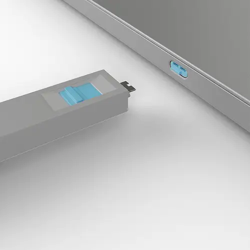 40465 bloqueador de puerto Bloqueador de puerto + clave USB Tipo C Azul Acrilonitrilo butadieno estireno (ABS) 1 pieza(s) - Imagen 4