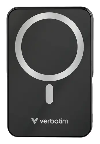 Charge 'n' Go Magnetic Wireless Polímero de litio 10000 mAh Cargador inalámbrico Negro - Imagen 2