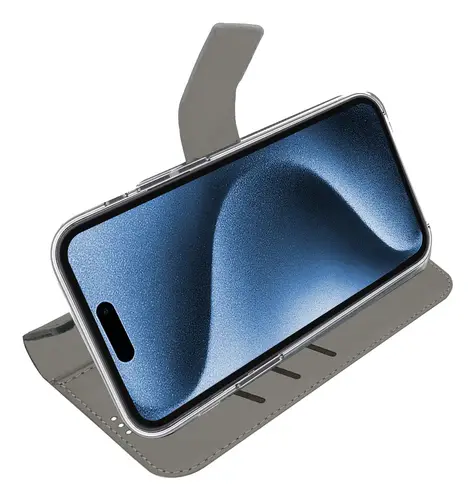 WALLY1079 funda para teléfono móvil 16 cm (6.3") Funda cartera Negro - Imagen 5