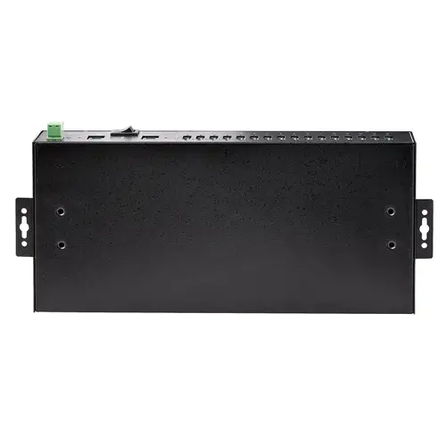 Hub Ladrón USB 3.0 5Gb de 16 Puertos Industrial - Metal - Montaje en Rack/Superficie/DIN - Carga Compartida USB 120W - ESD - Bloque de Terminales - Switch de 2 Hosts - Imagen 5