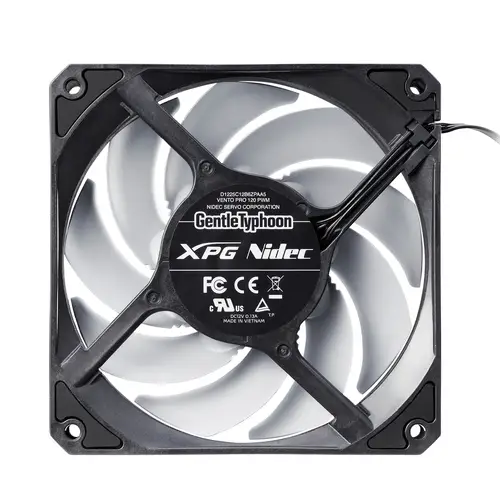 VENTO PRO 120 PWM Carcasa del ordenador Ventilador 12 cm Negro, Blanco 1 pieza(s) - Imagen 4