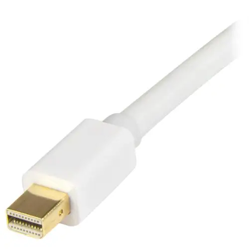 Cable Conversor Mini DisplayPort a HDMI de 2m - Color Blanco - Ultra HD 4K - Imagen 2