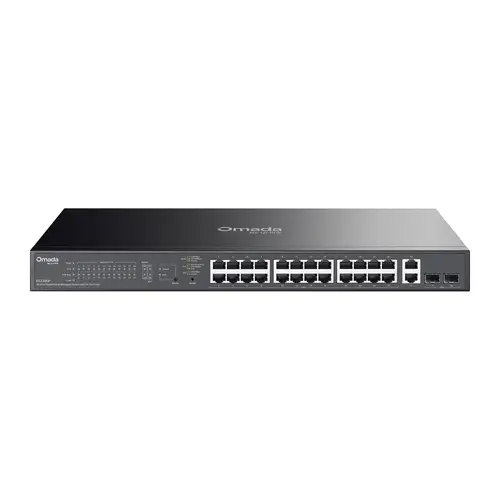 ES228GP switch Gestionado L2 Gigabit Ethernet (10/100/1000) Energía sobre Ethernet (PoE) Negro - Imagen 1