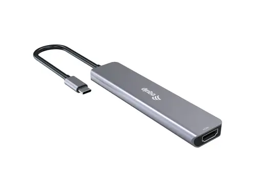 133500 base para portátil y replicador de puertos Alámbrico USB 3.2 Gen 1 (3.1 Gen 1) Type-C Gris - Imagen 2