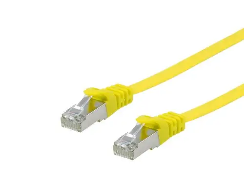 607660 cable de red Amarillo 1 m Cat6a U/FTP (STP) - Imagen 1