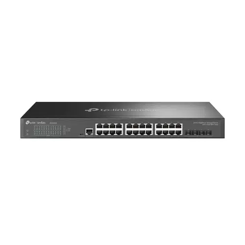 Omada SG3428X switch Gestionado L2+/L3 Gigabit Ethernet (10/100/1000) 1U Negro - Imagen 1