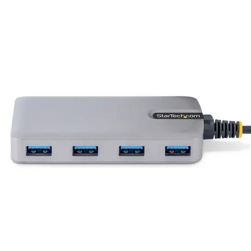 Hub USB de 4 Puertos - USB 3.0 de 5Gbps - Alimentado por el Bus - Concentrador de 4 Puertos USB-A con Alimentación Opcional - Ladrón USB Portátil - Cable 30cm - Imagen 3
