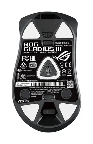 ROG Gladius III ratón Juego mano derecha USB tipo A Óptico 19000 DPI - Imagen 10