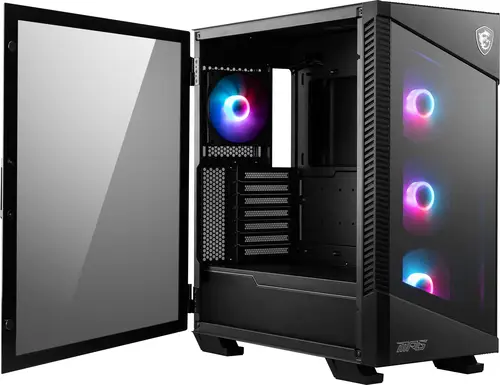 MPG Velox 100R Midi Tower Negro - Imagen 4