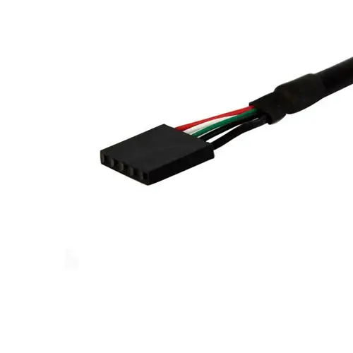Cable de 30cm USB 2.0 para Montaje en Panel Conexión a Placa Base - Hembra USB A - Imagen 3
