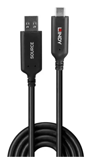 43397 cable USB USB 3.2 Gen 1 (3.1 Gen 1) 50 m USB A USB C 5 Gbit/s Negro - Imagen 2