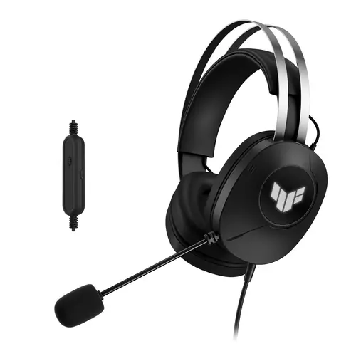 TUF Gaming H1 Gen II Auriculares Alámbrico Diadema Juego USB tipo A Negro - Imagen 8